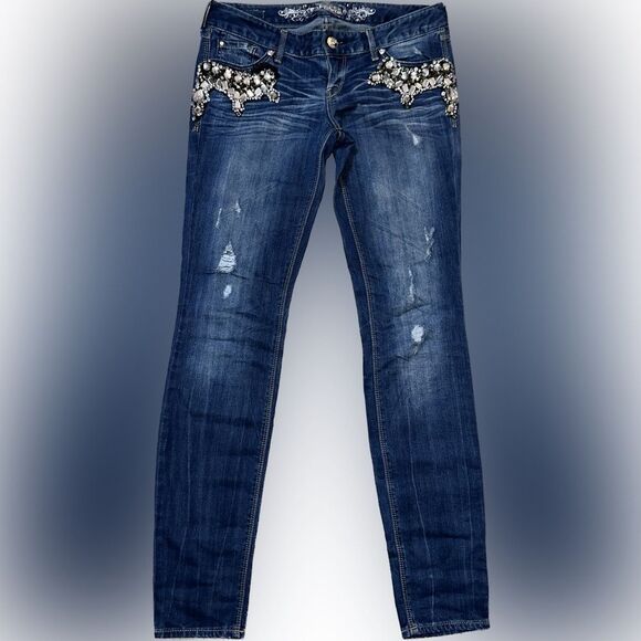 Ultra Skinny, Ultra Low Rise Jeans - Picture 1 of 6